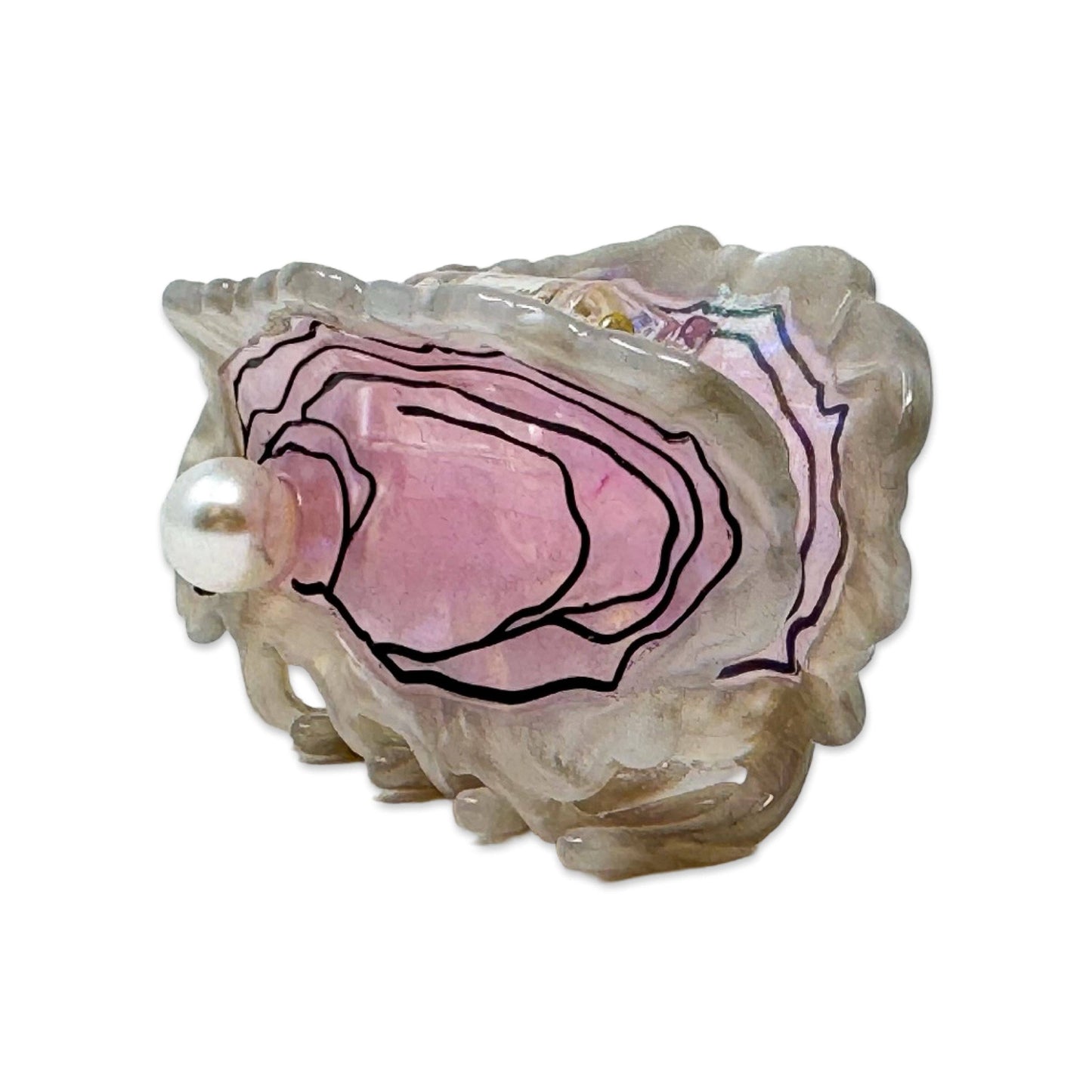 Midi Oyster Hair Claw