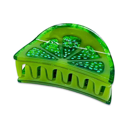 Mini Lime Slice Hair Claw