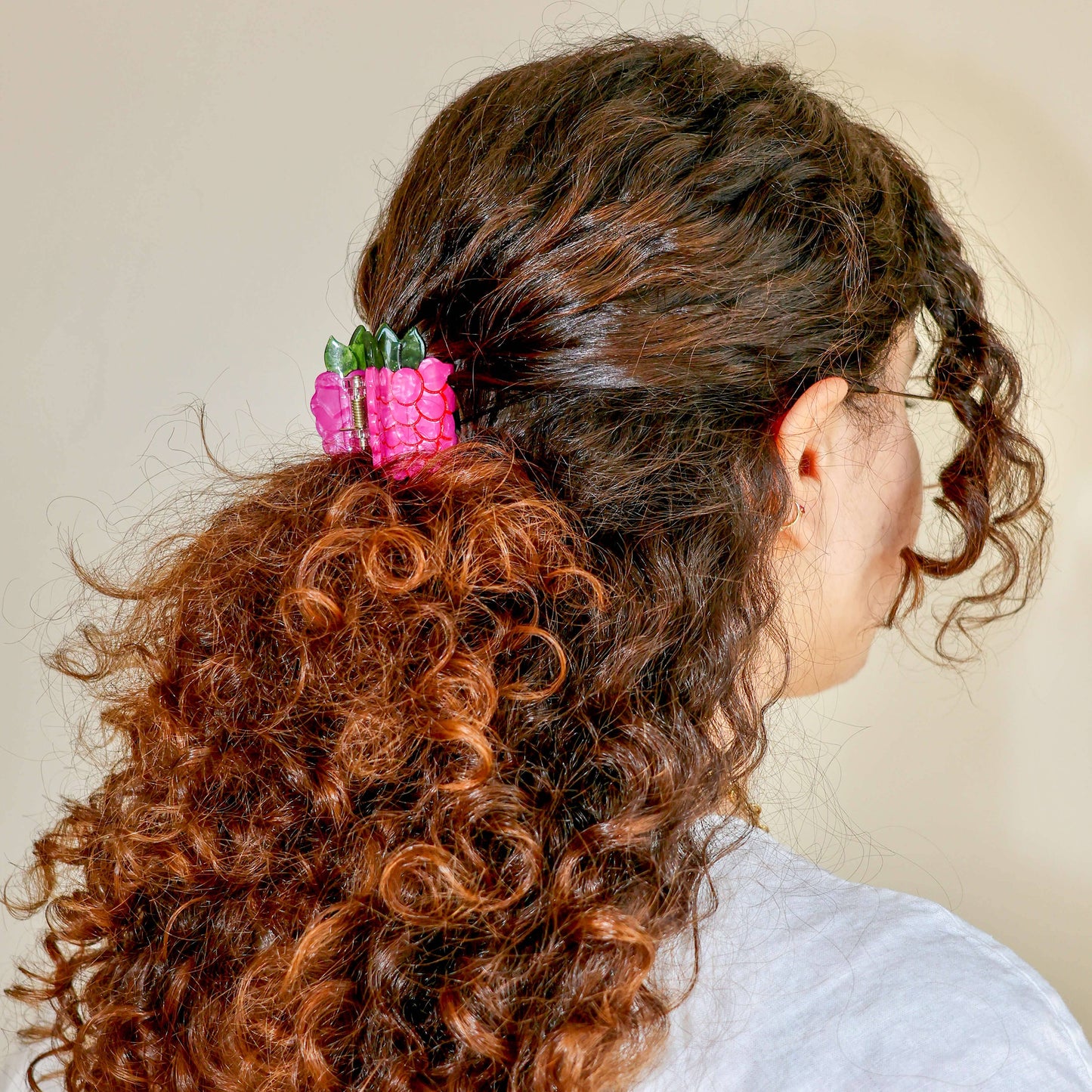 Mini Raspberry Hair Claw