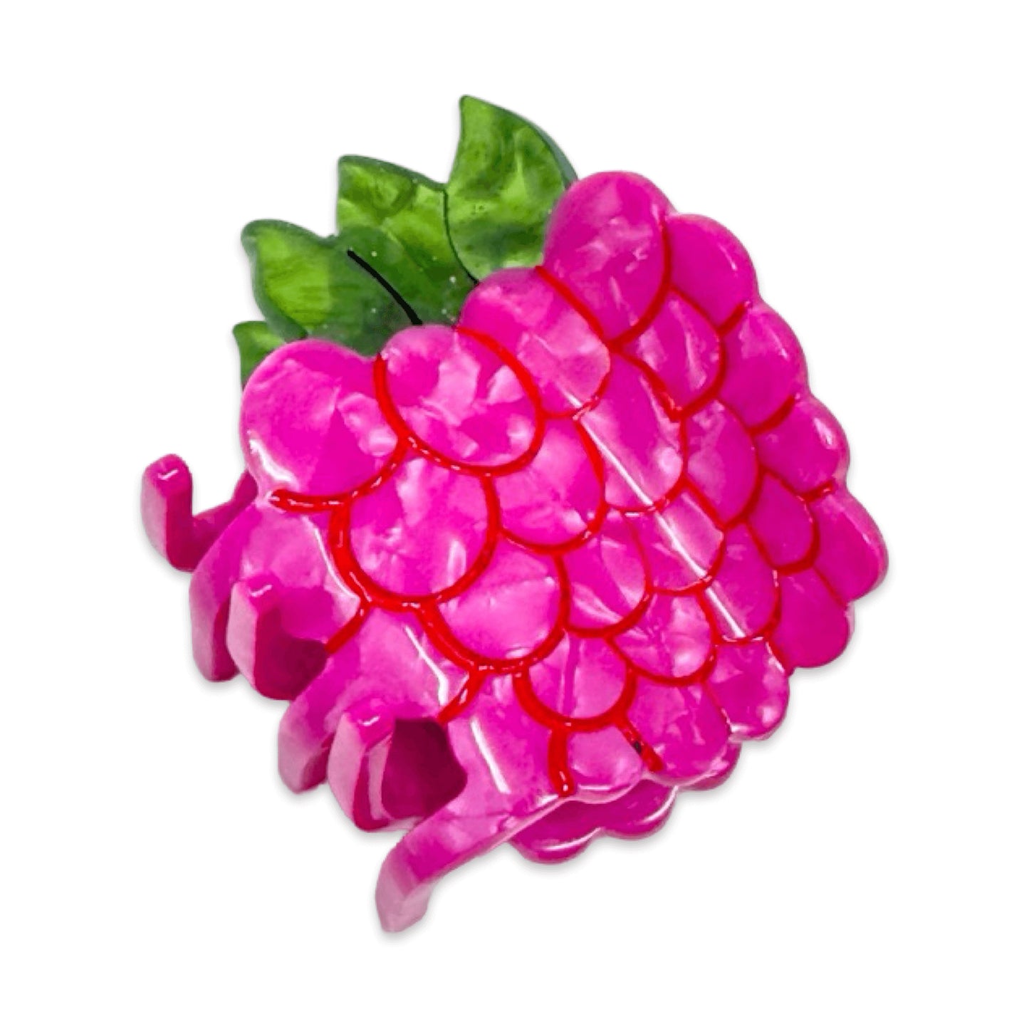 Mini Raspberry Hair Claw