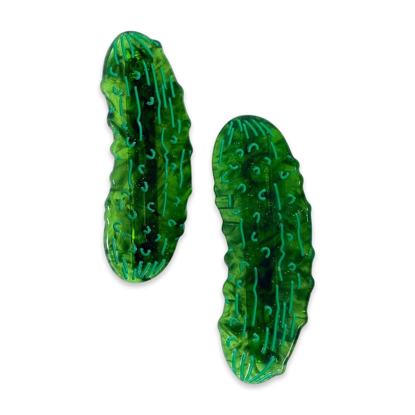Pickle Hair Clip Set