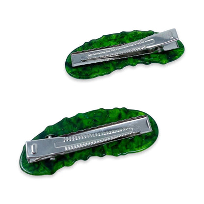Pickle Hair Clip Set