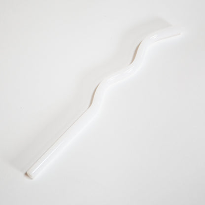 Wavy Glass Straws