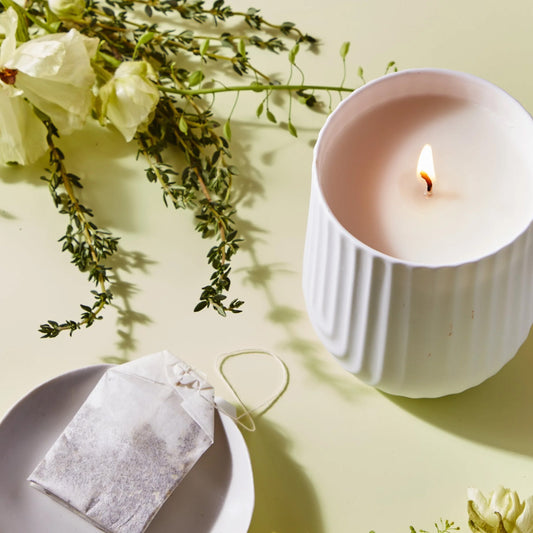 Arc Porcelain Candle - Tea Thyme