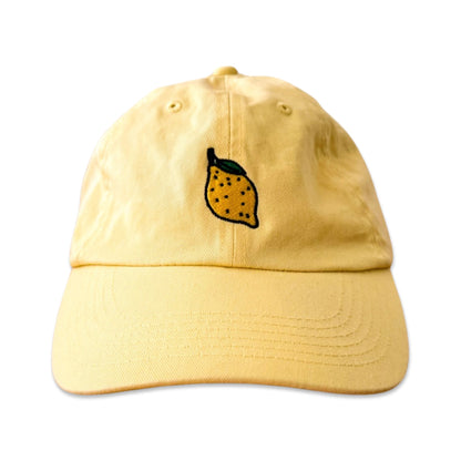 Embroidered Lemon Hat