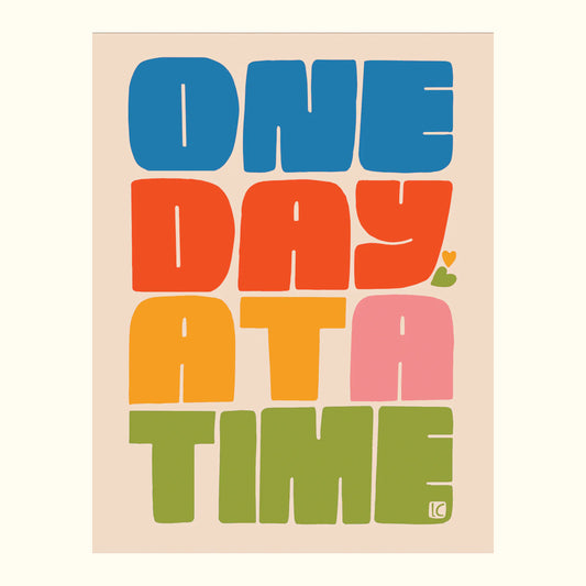 Lisa Congdon: One Day at a Time Print