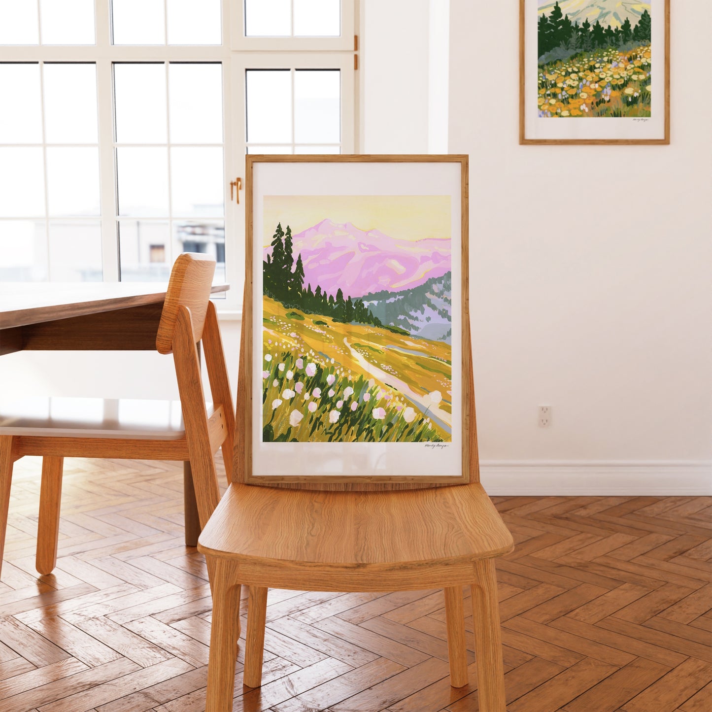 Mandy Arroyo: Mt. Rainier Paradise Print