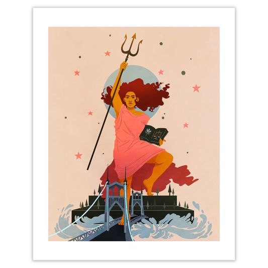 Ona Zelda Pitschka: Portlandia Print