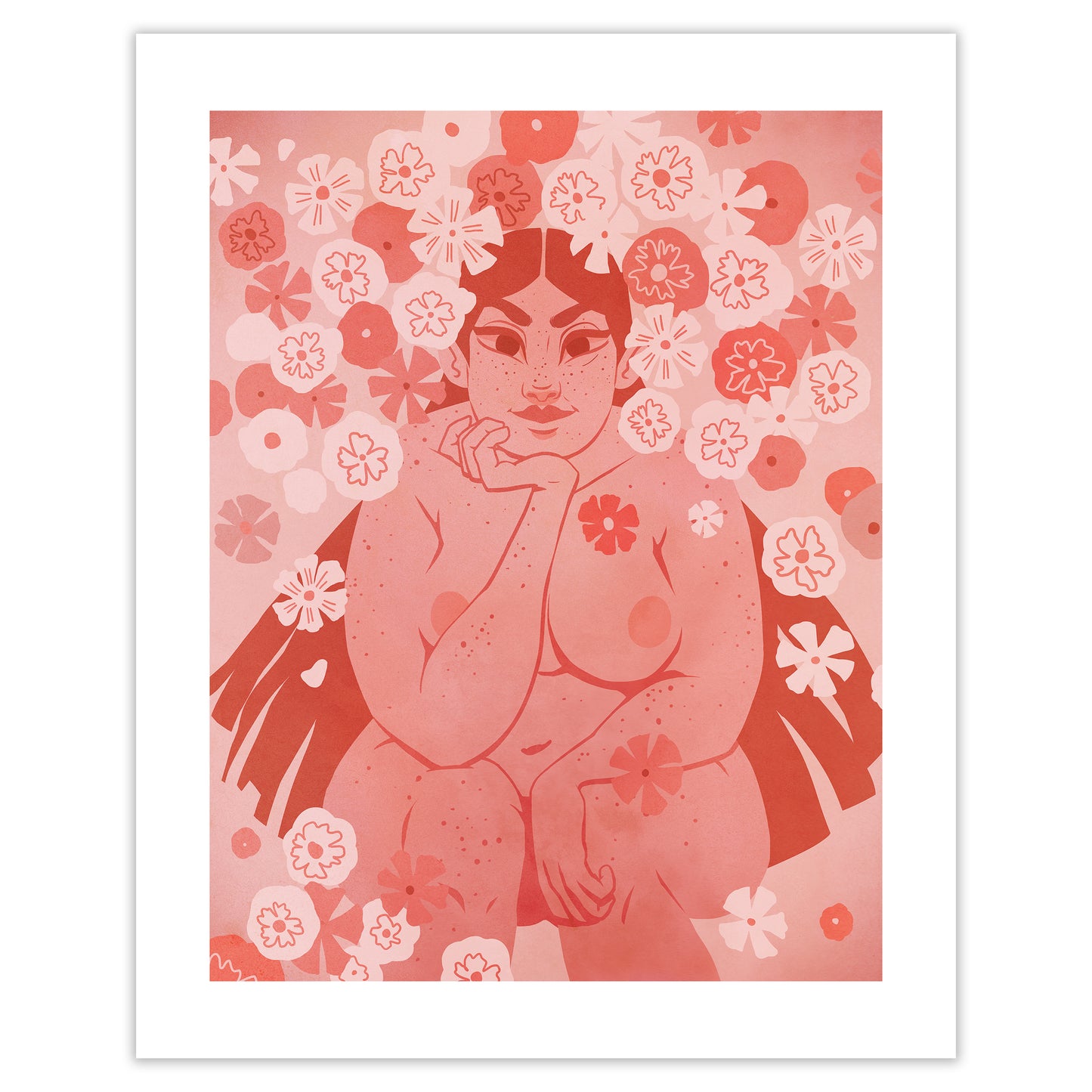 Ona Zelda Pitschka: Spring Flowers Print