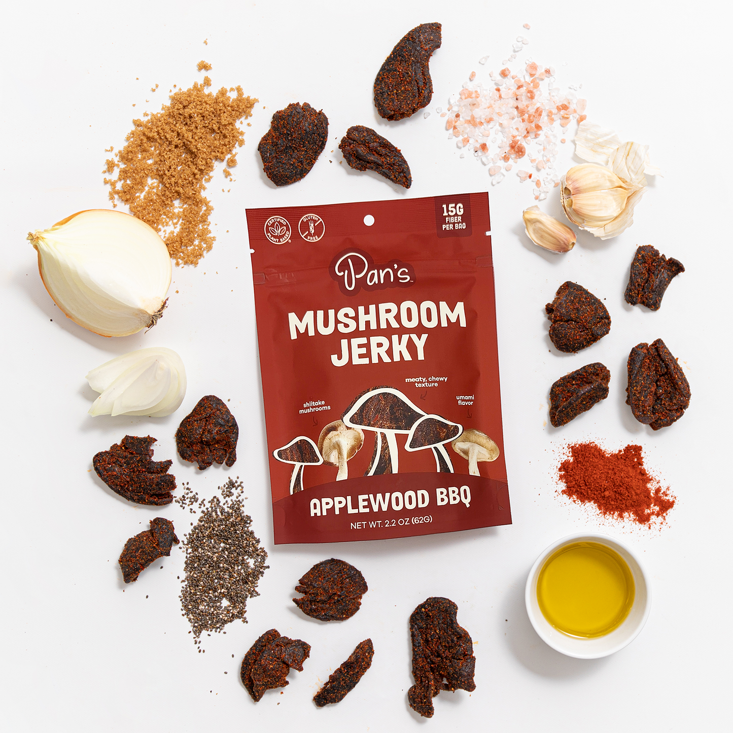 Pan's Mushroom Jerky