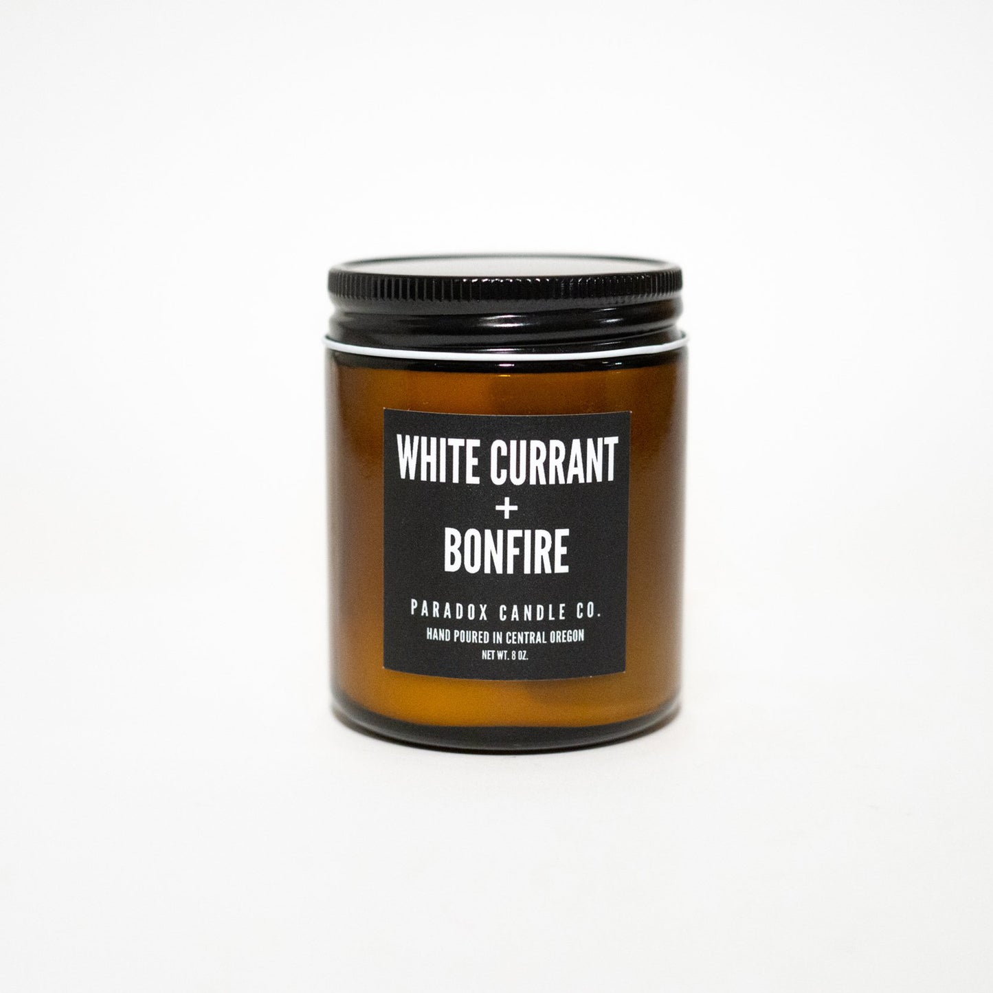 White Currant + Bonfire Soy Candle 8oz