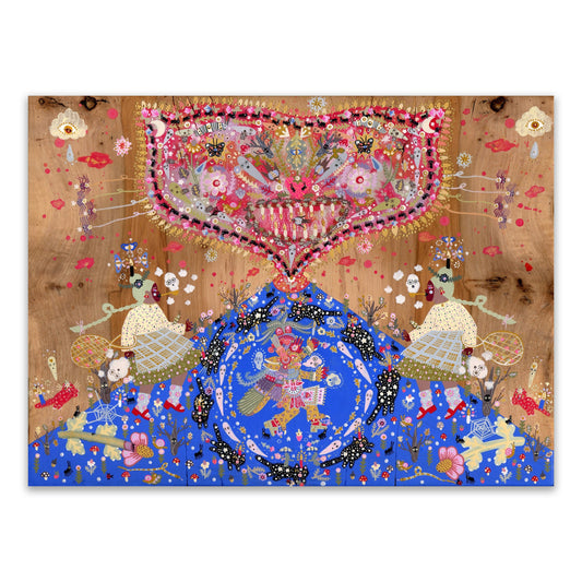 Ree Artemisa: Cat Mom Volcano Print