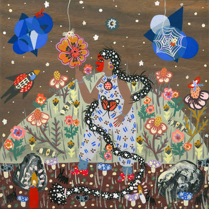 Ree Artemisa: Cempasuchil Season Print