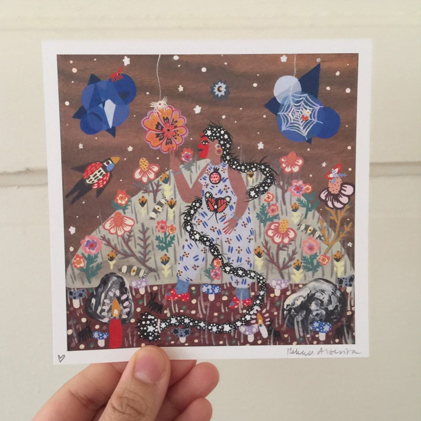 Ree Artemisa: Cempasuchil Season Print