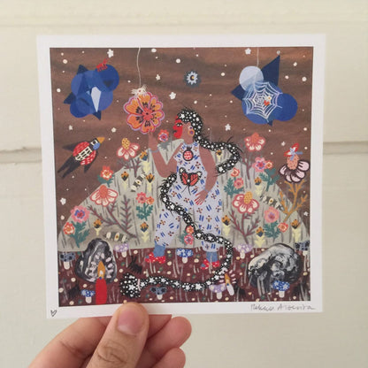 Ree Artemisa: Cempasuchil Season Print