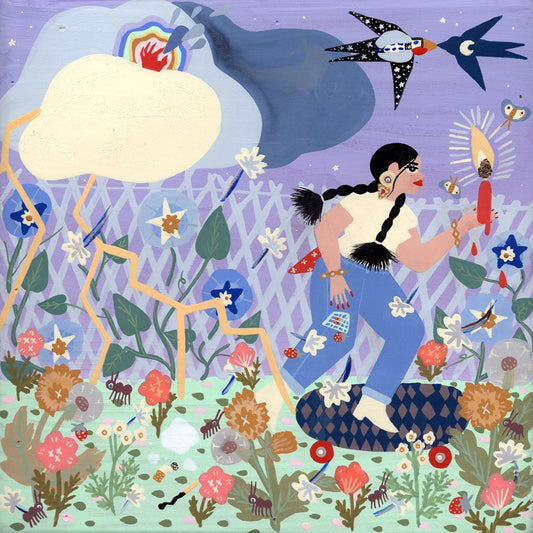 Ree Artemisa: Outrunning the Storm Print