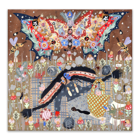 Ree Artemisa: The Sky is Obsidian The Floor Is A Crocodile Print