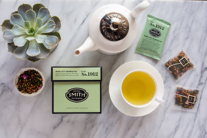 Rose City Genmaicha Tea Carton