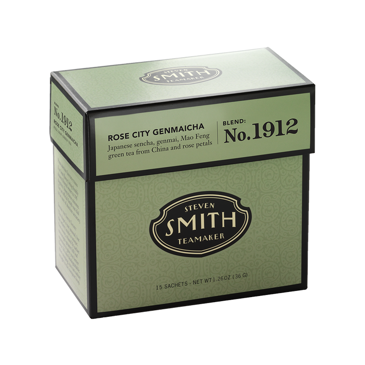Rose City Genmaicha Tea Carton
