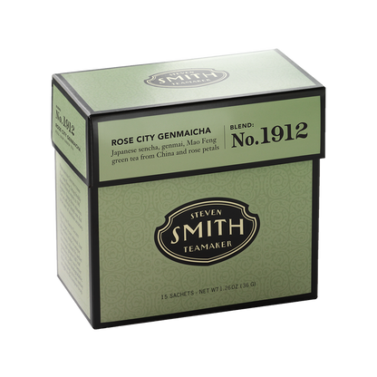 Rose City Genmaicha Tea Carton