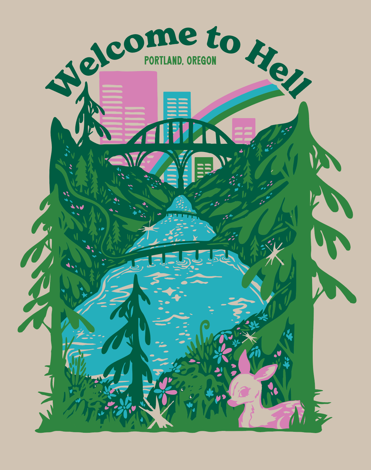 Welcome To Hell - Love Unisex Shirt (Pre-Order)