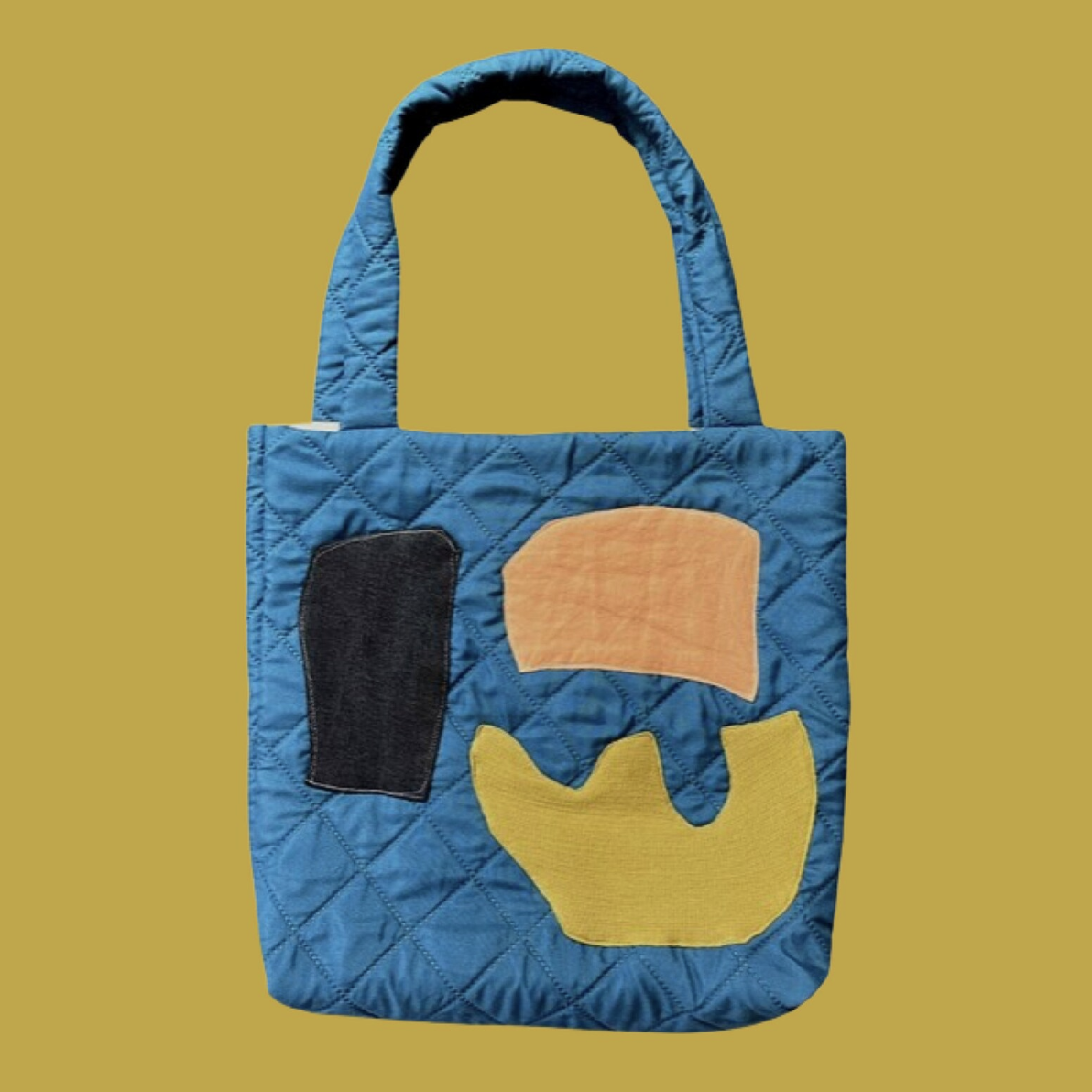 Juice Box Jungle Quilted Tote Bag