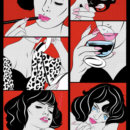 Kelly Martin: Femme Fatale Print