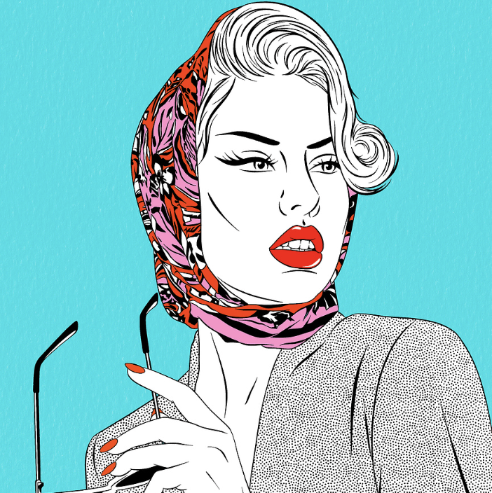 Kelly Martin: Los Ageless Print