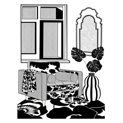Kelly Martin: Shadowed Corners Print