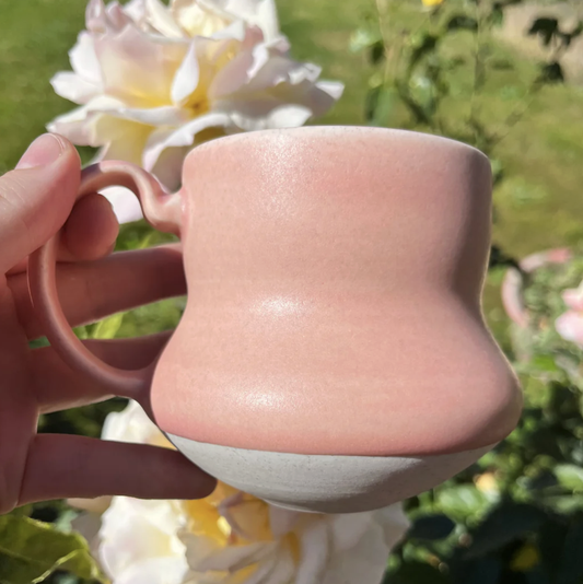 Cheeky Mug in Petal Pink