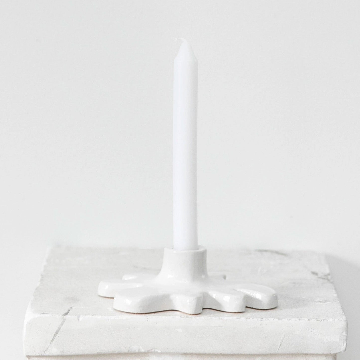 Matisse Candleholder in Stone
