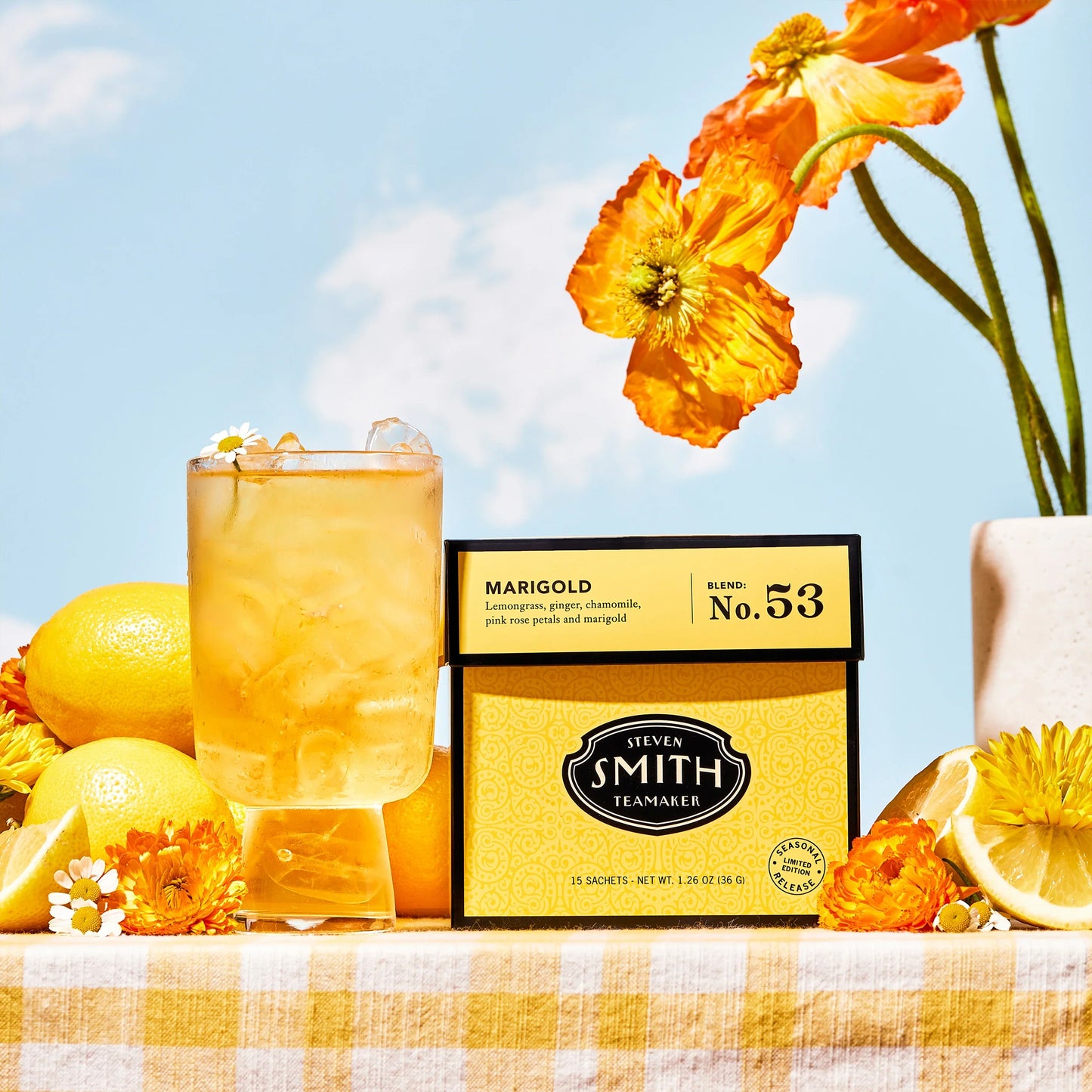 Marigold Tea Carton