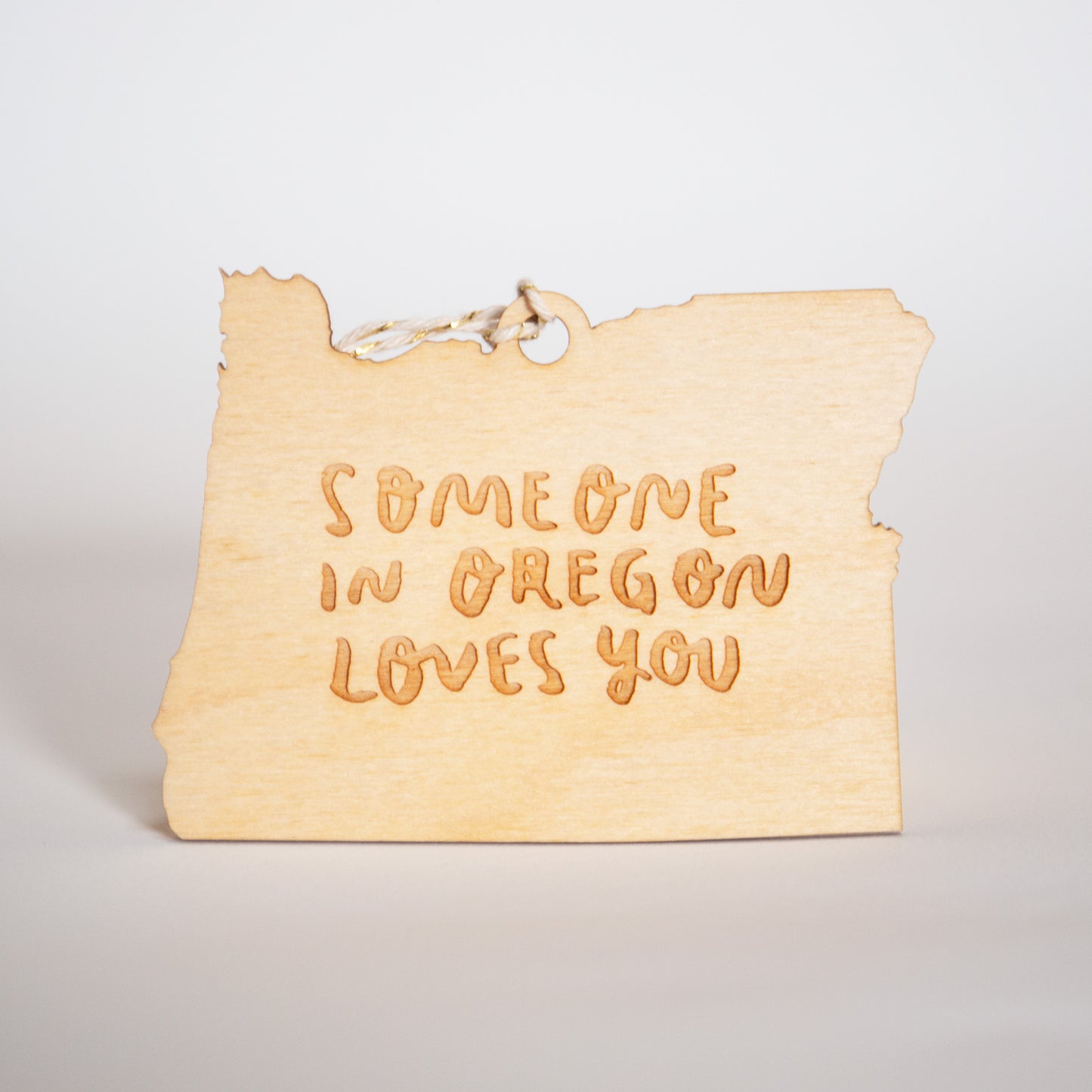 Someone in Oregon Loves You Ornament
