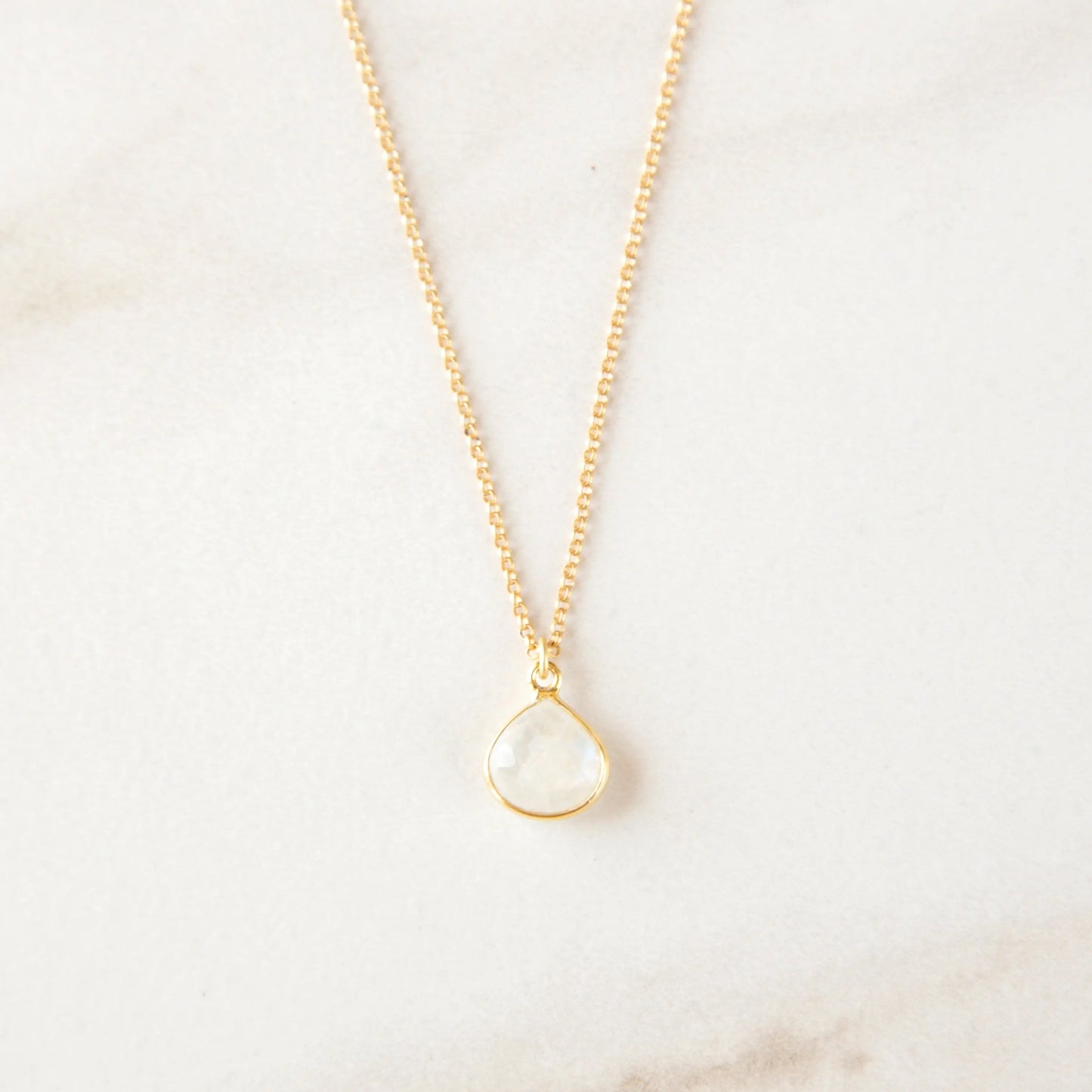 Bezel-Wrapped Gemstone Necklace