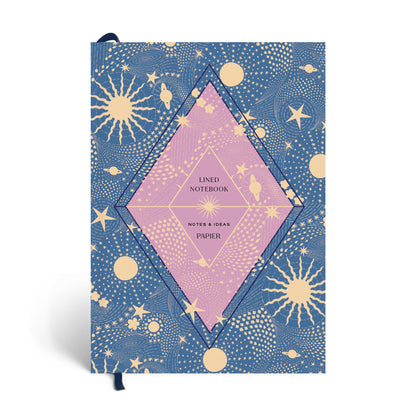 Sun & Moon Lined Notebook