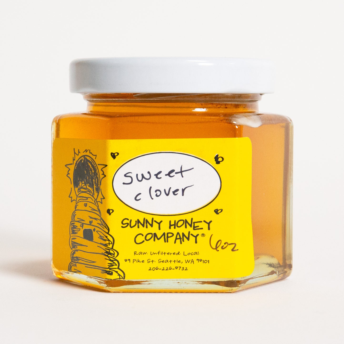 6oz Honey Jar