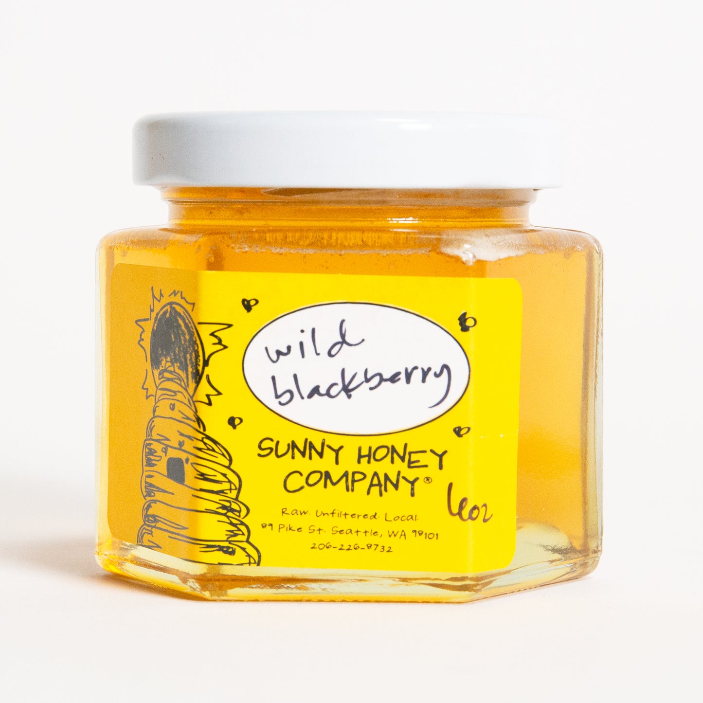 6oz Honey Jar