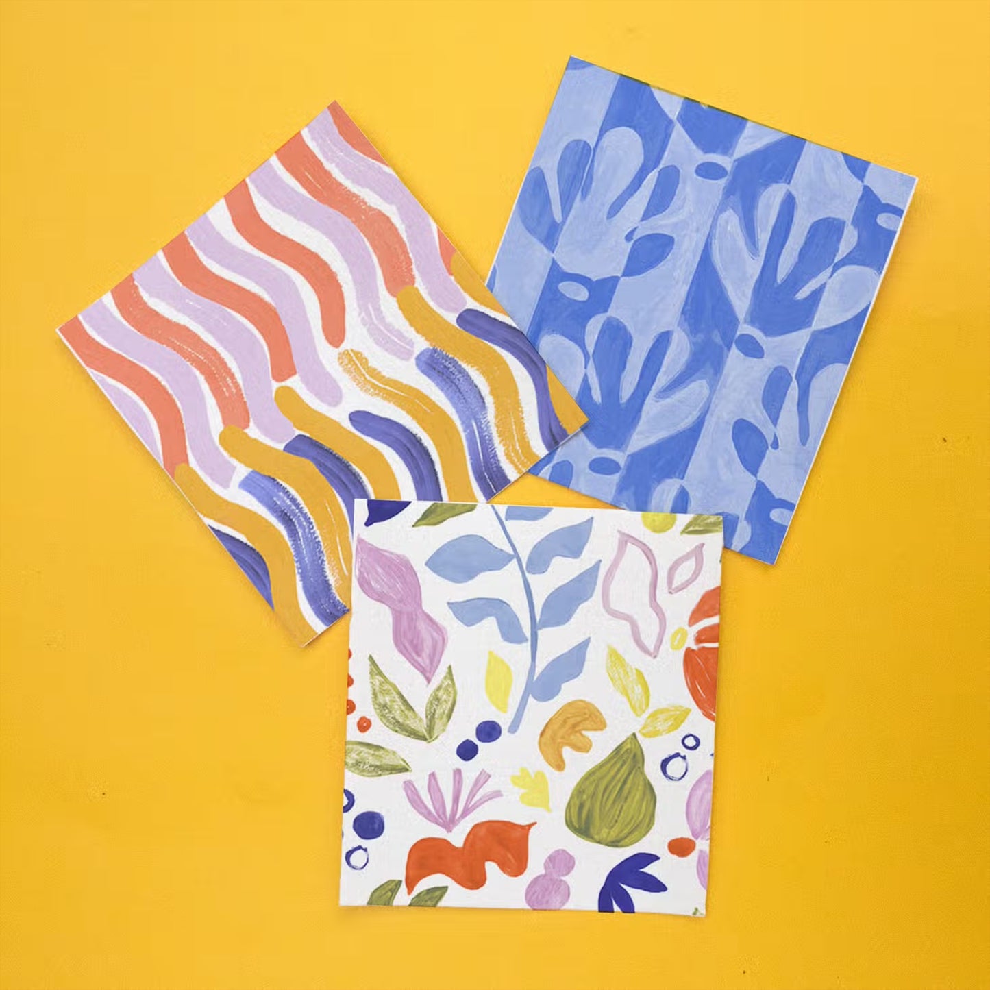 3 Pack Dishcloths - Poppy
