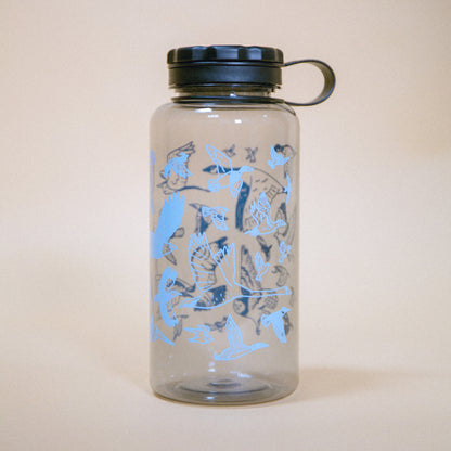 Birds of PNW Water Bottle