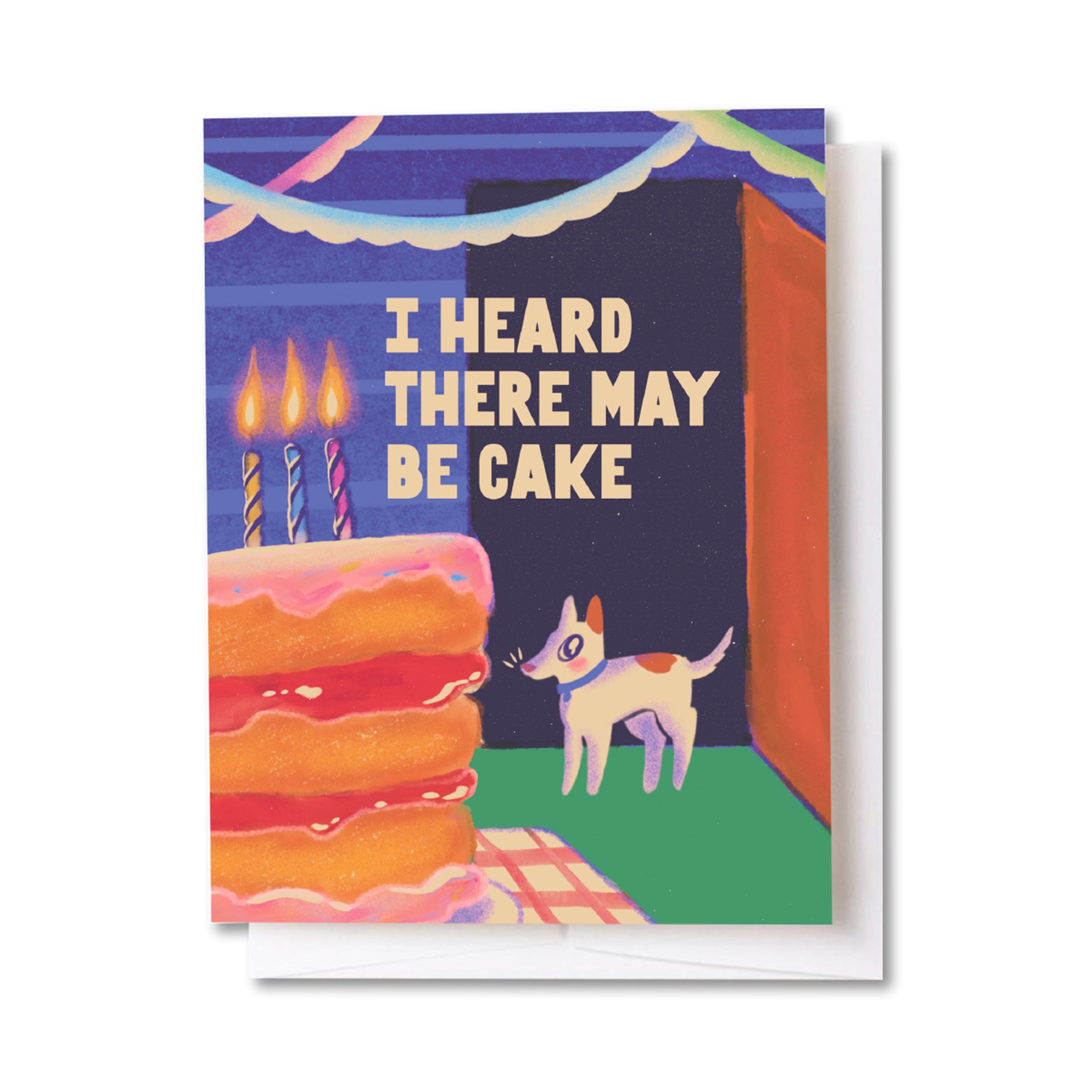 Tende Empire Birthday Cake Dog Card – Tender Loving Empire