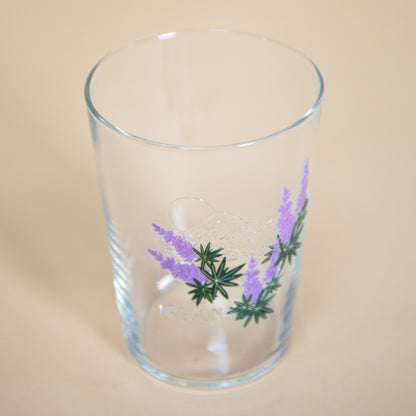 Oregon Lupine Embossed Tumbler