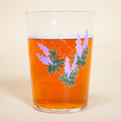 Oregon Lupine Embossed Tumbler