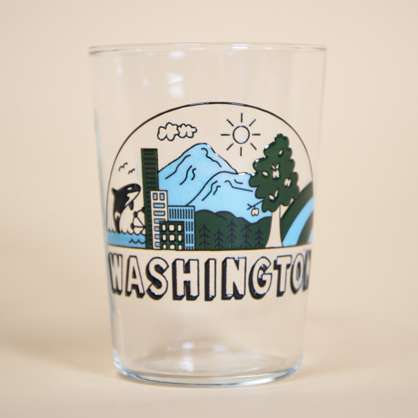 Washington Embossed Tumbler