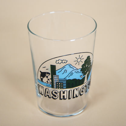 Washington Embossed Tumbler
