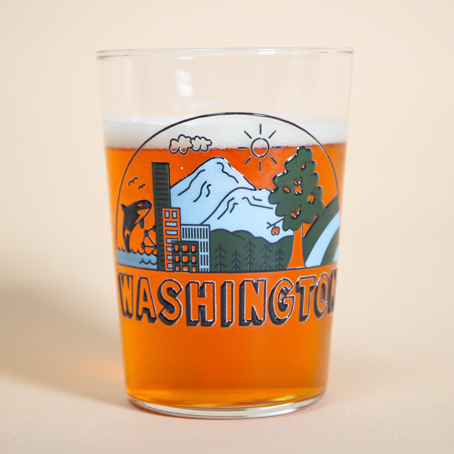 Washington Embossed Tumbler