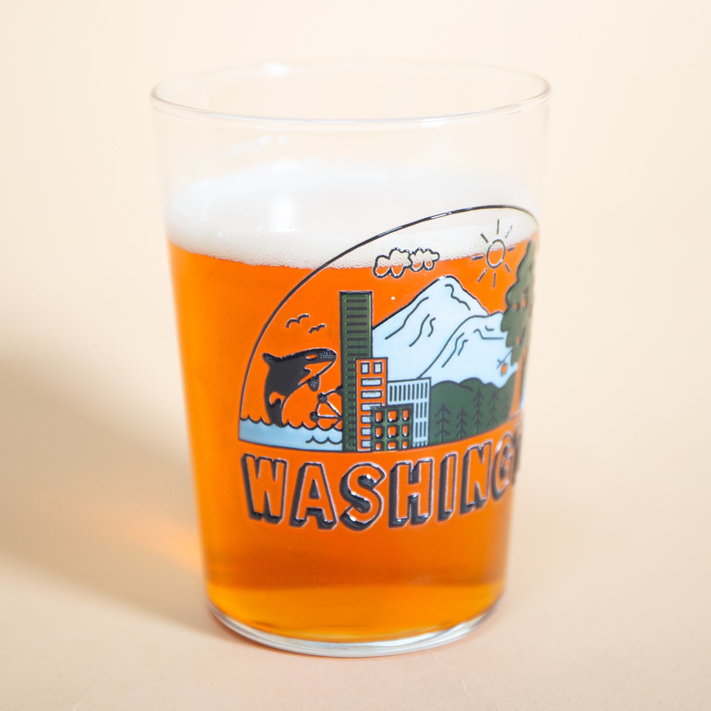 Washington Embossed Tumbler