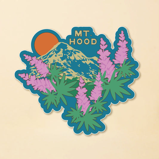 Mt. Hood Lupine Sticker