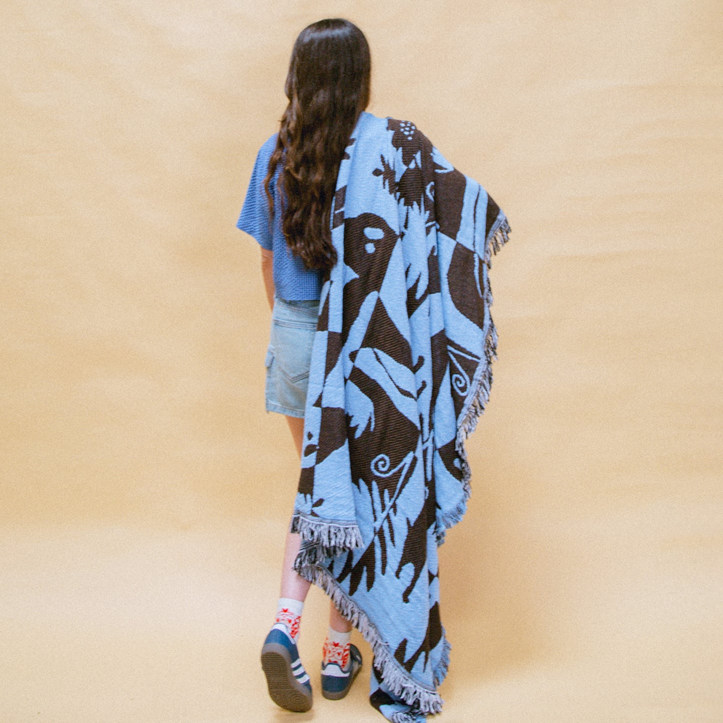 Nurture Nature Cotton Throw Blanket