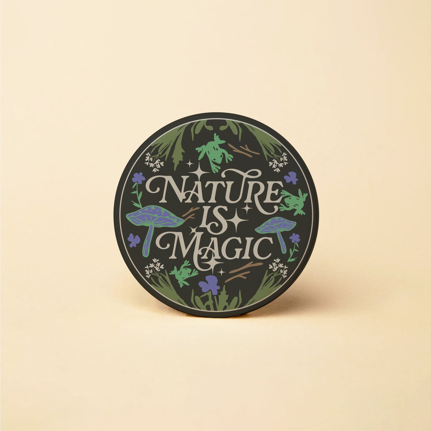 Nature is Magic Button