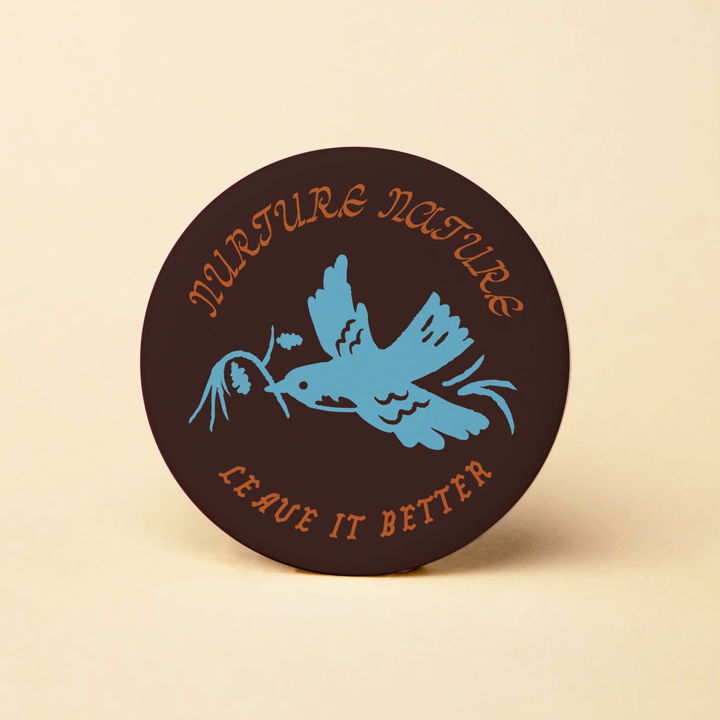 Nurture Nature Round Magnet
